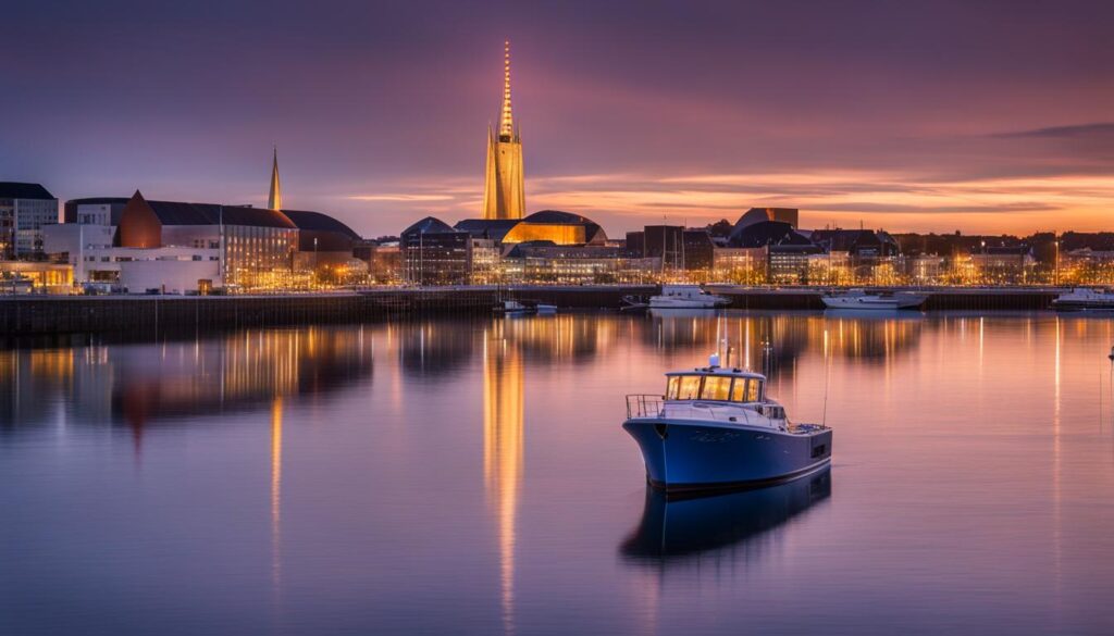 Aalborg cityscape