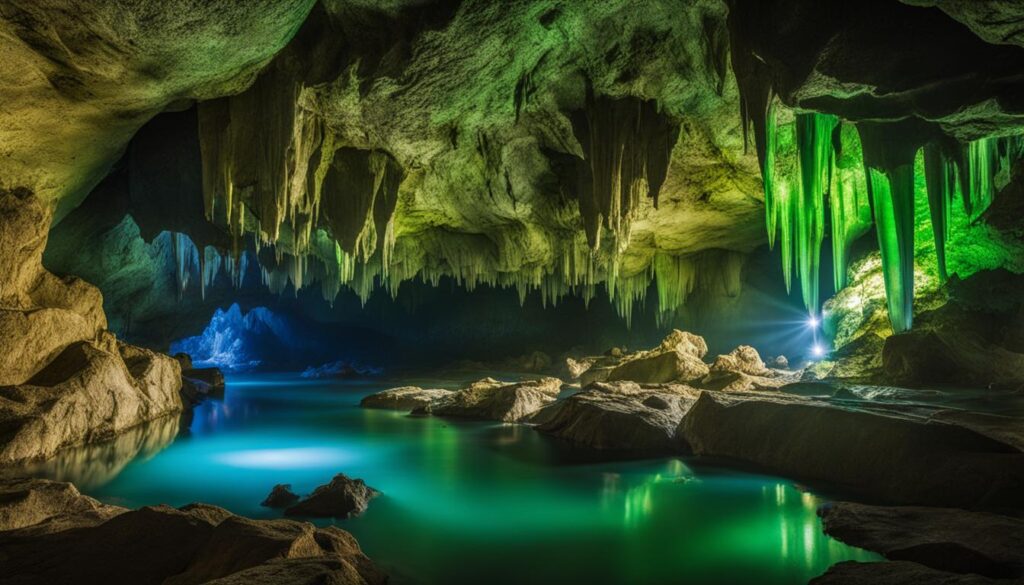 Aggtelek National Park underground cave system