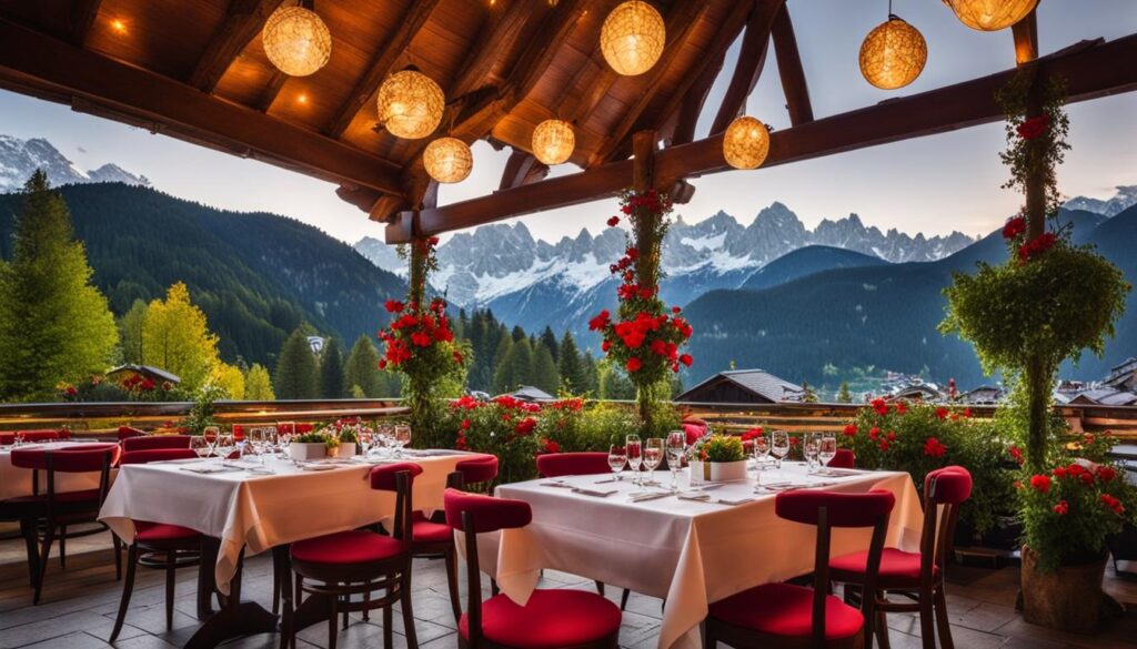 Austria restaurants with patio seating