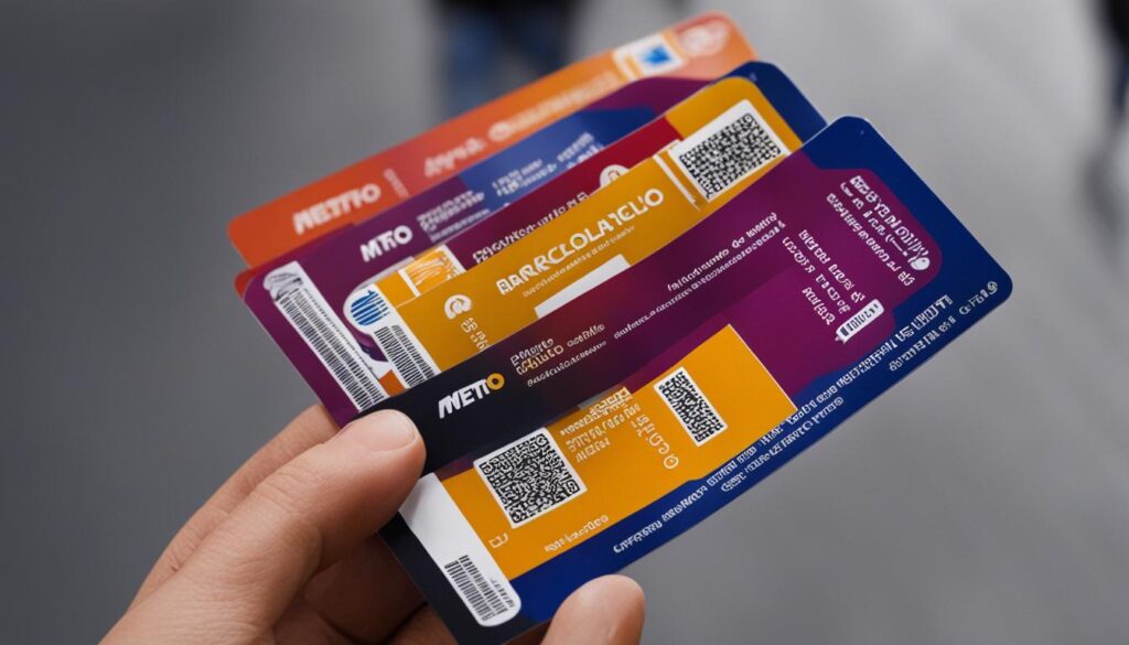 Barcelona Metro tickets