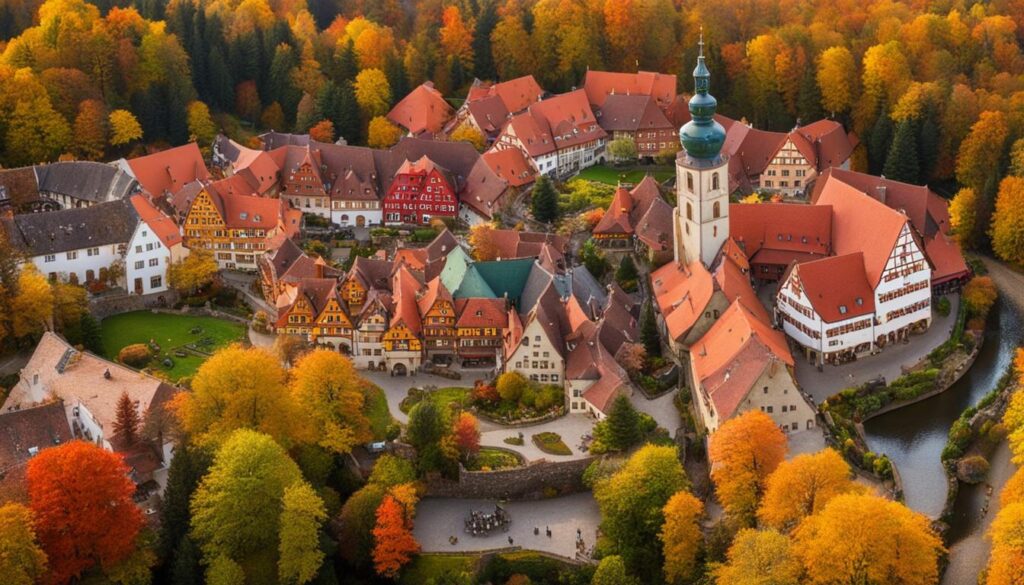 Beautiful towns in Germany