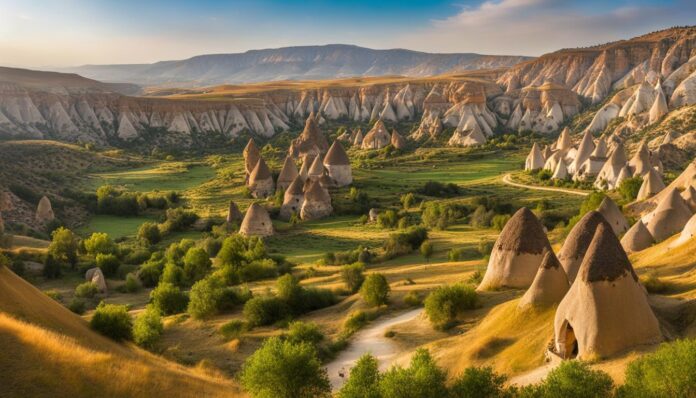 Cappadocia hiking and trekking trails through valleys and canyons