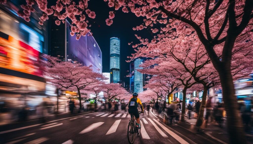 Cycling in Tokyo