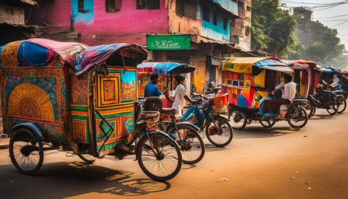 Delhi rickshaw tours and street art exploration