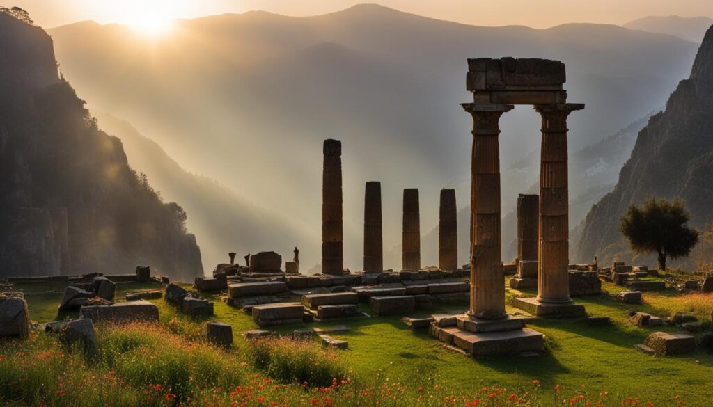 Delphi, Greece - Temple of Apollo
