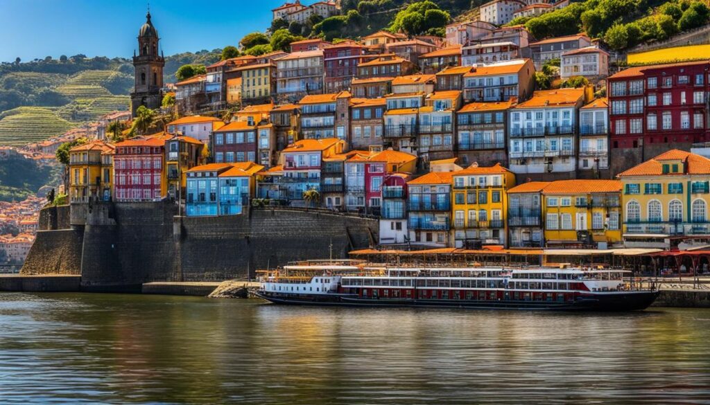Famous landmarks in Porto
