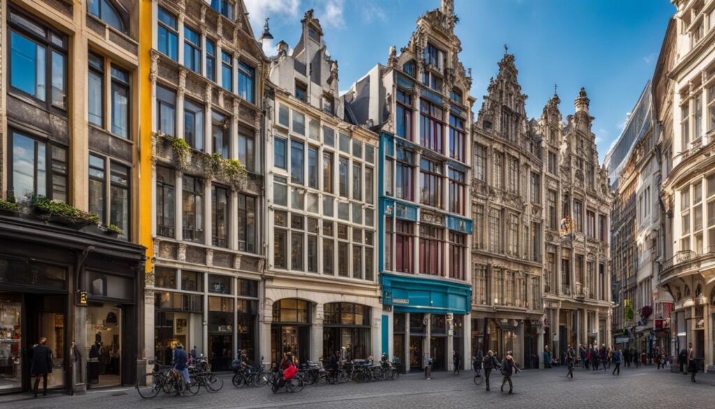 Fashion District in Antwerp