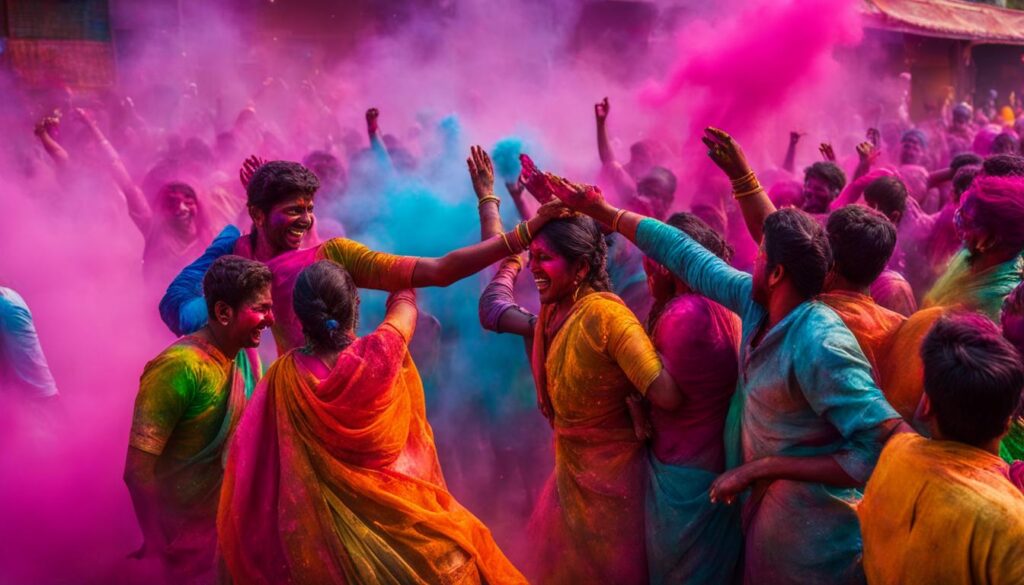 Festival of Colors in India