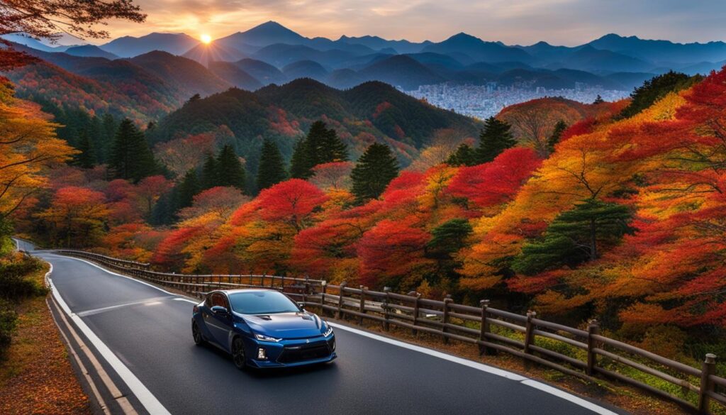 Getting around Japan by car