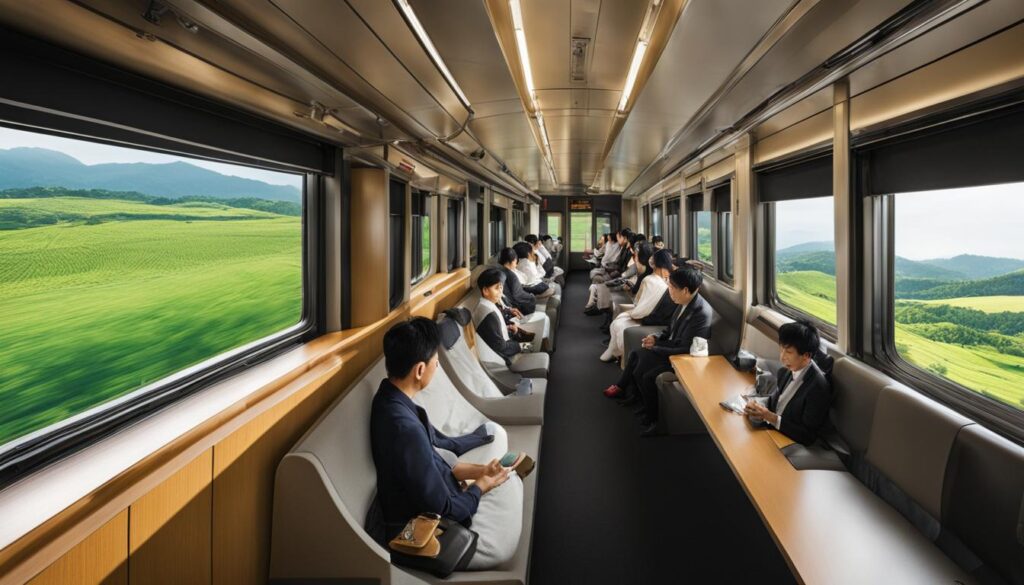 Getting around Japan by train
