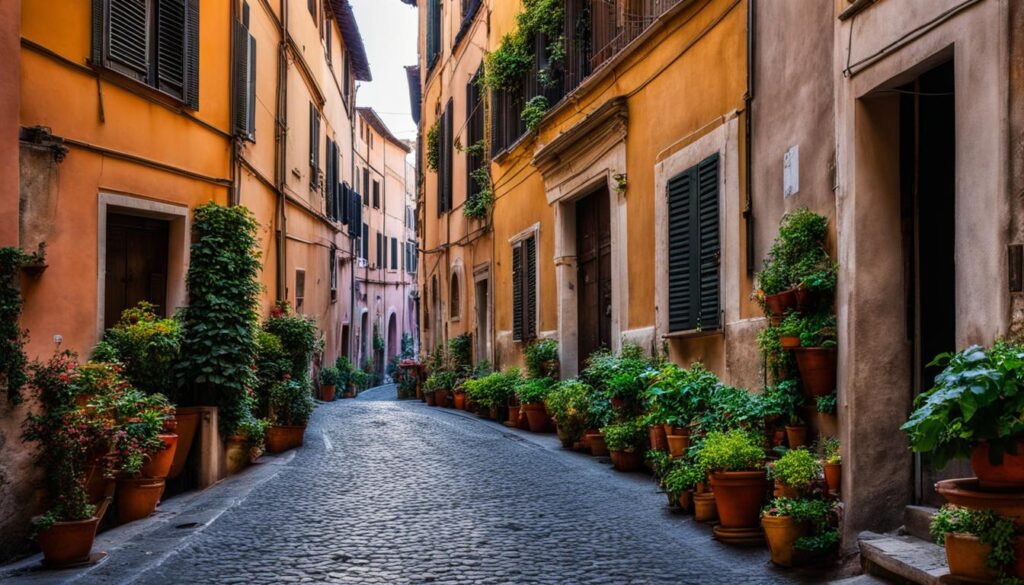 Hidden neighborhoods in Rome