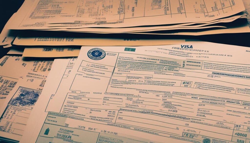 Japan visa documentation