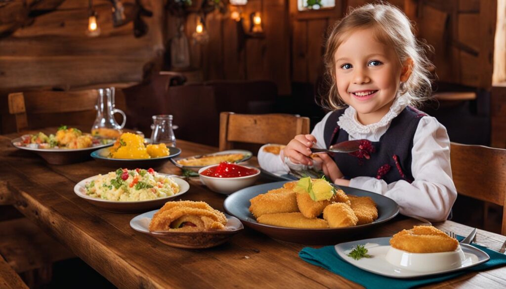 Kid-friendly dining experiences in Austria