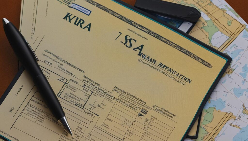 Krabi visa application form
