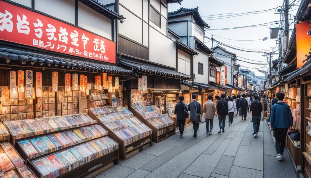 Kyoto anime and manga shops
