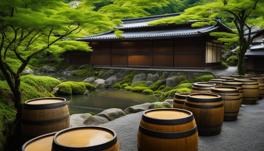 Kyoto sake breweries