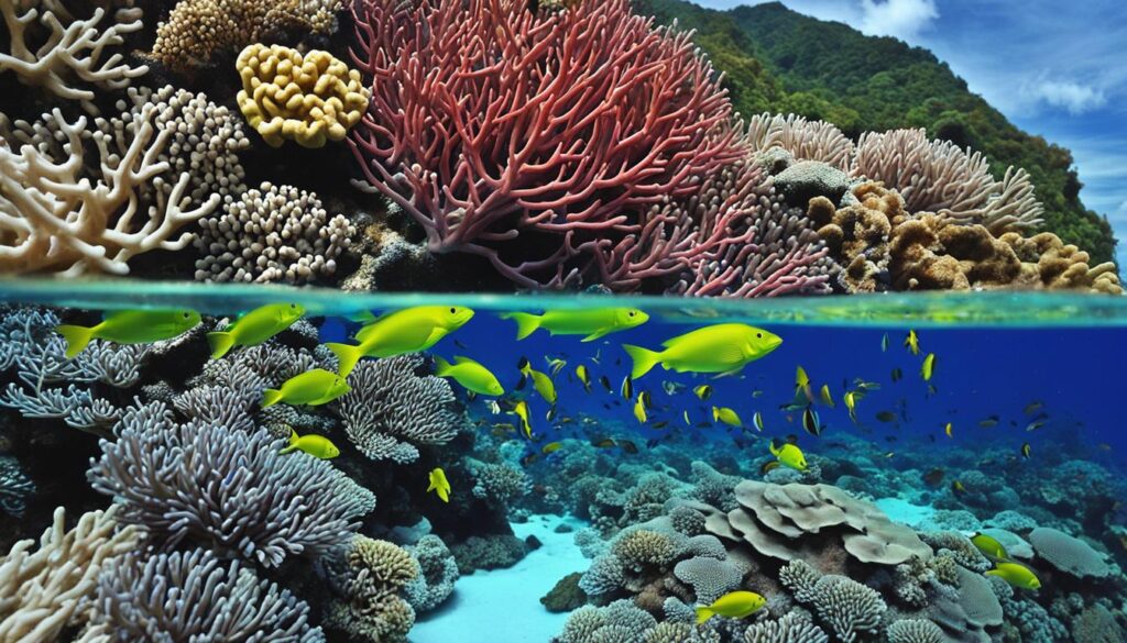 Langkawi coral reefs