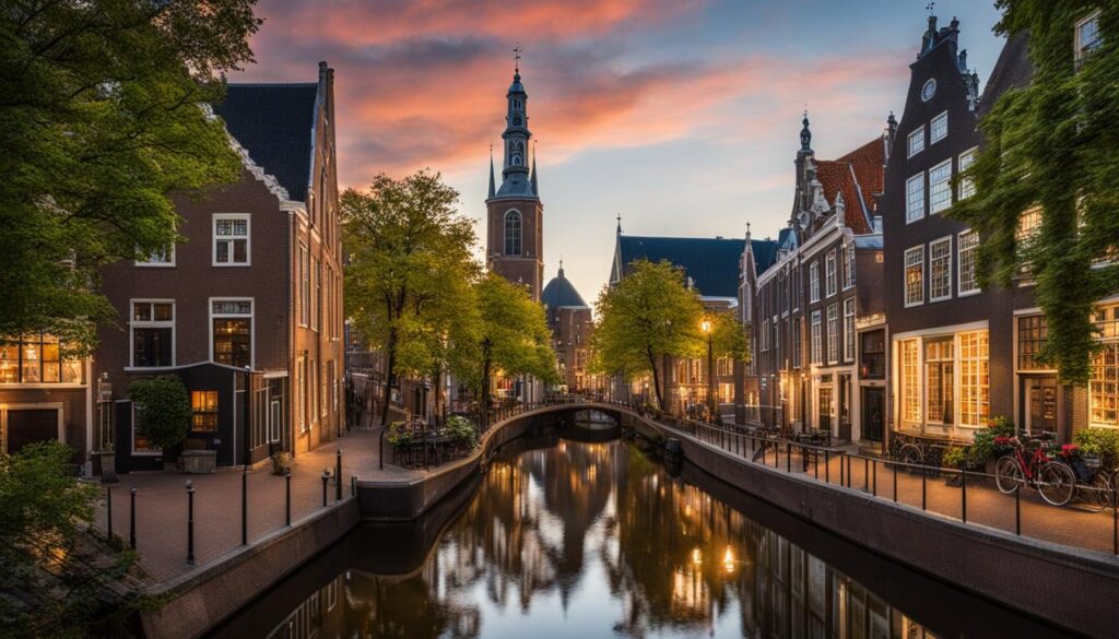 Leiden in the Netherlands