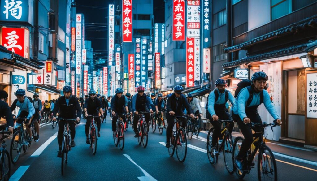 Osaka Sightseeing by Bike