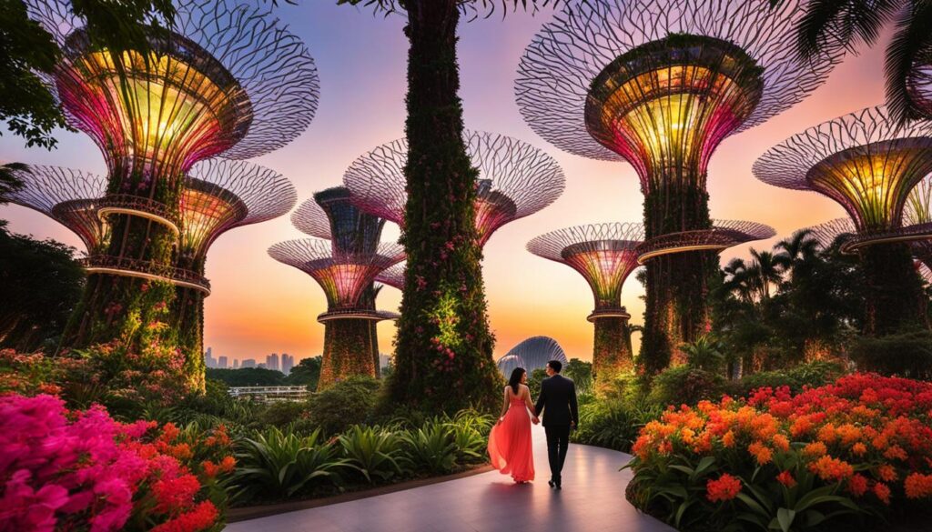 Romantic Oasis in Gardens by the Bay