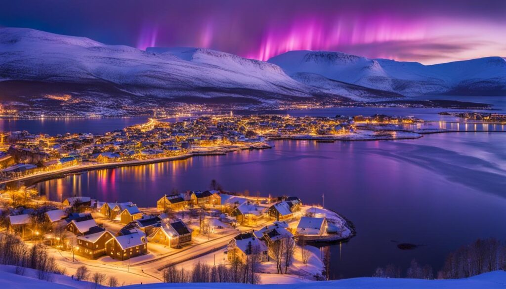 Scenic view of Tromsø