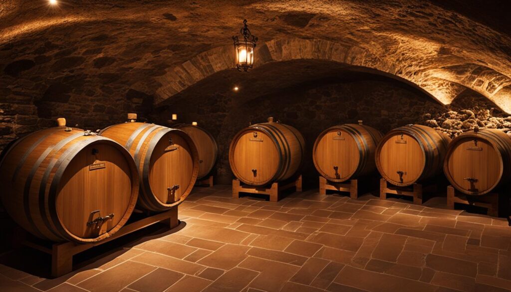 Szépasszonyvölgy wine cellar