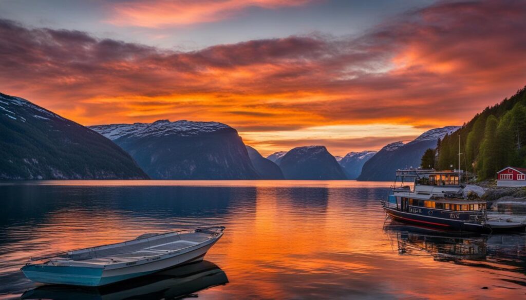 The stunning natural beauty of Hardangerfjord