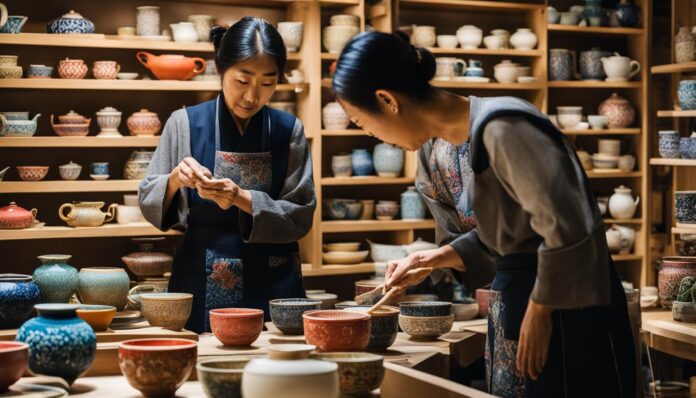 Tokyo artisanal crafts and workshops for unique souvenirs
