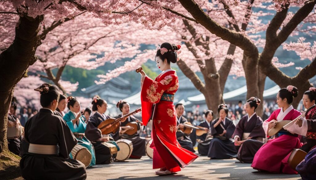 Traditional performances in Kyoto