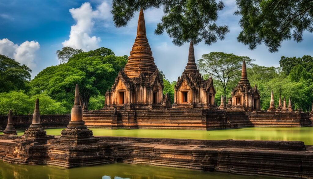 ancient temples of Sukhothai
