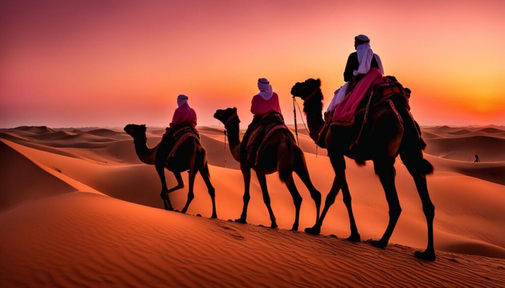 camel riding Ras Al Khaimah