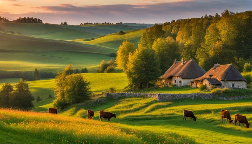 enchanting French countryside
