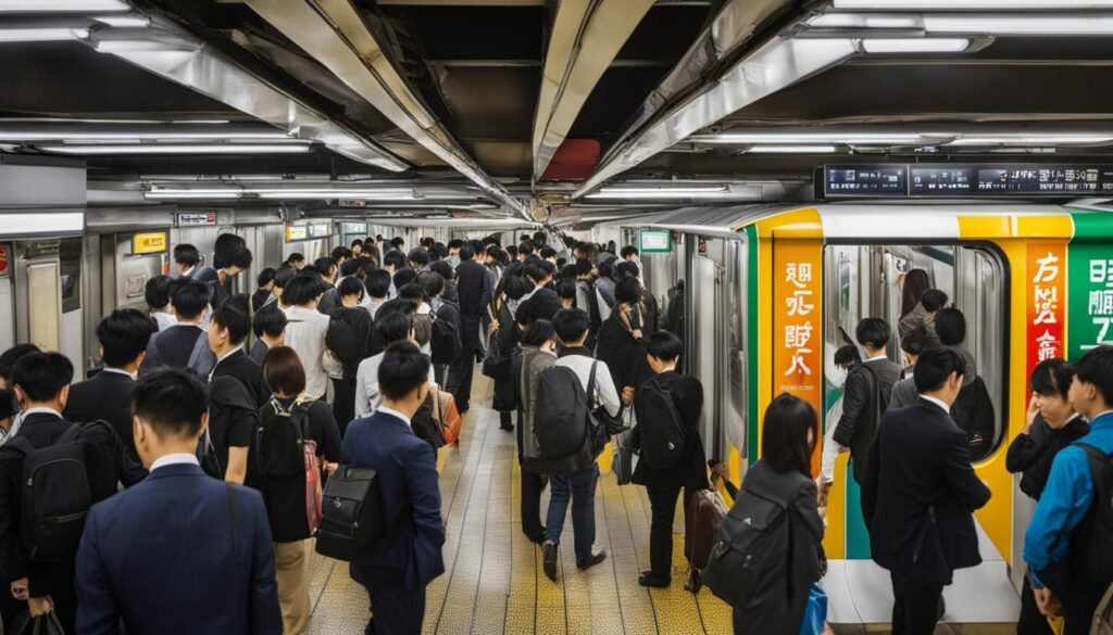 getting around Japan by subway