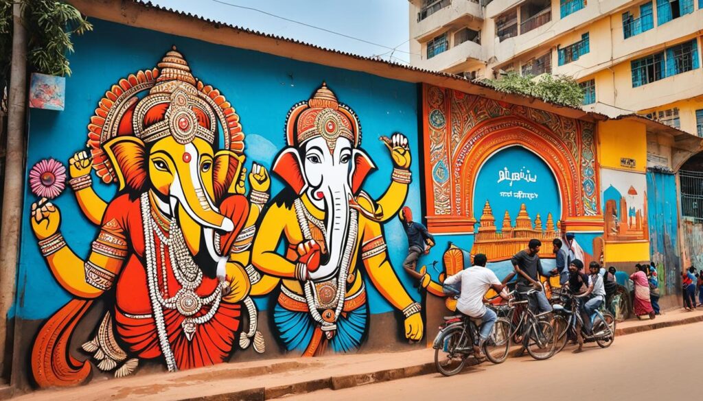 graffiti in Bangalore