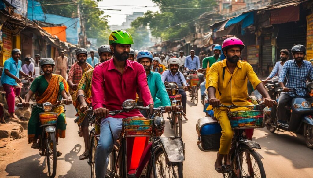 guided cycling tours safety in Chennai