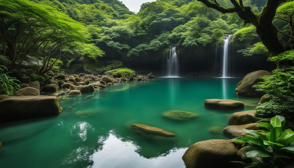 hidden natural pools Taipei