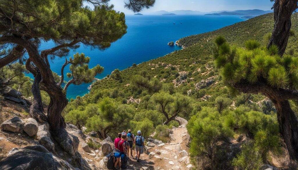 hiking routes in Bodrum