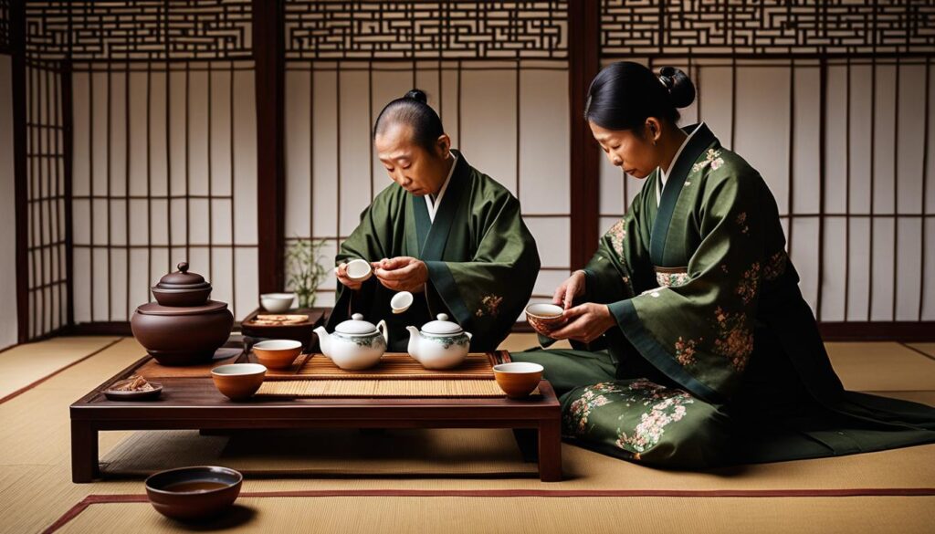 historical tea rituals