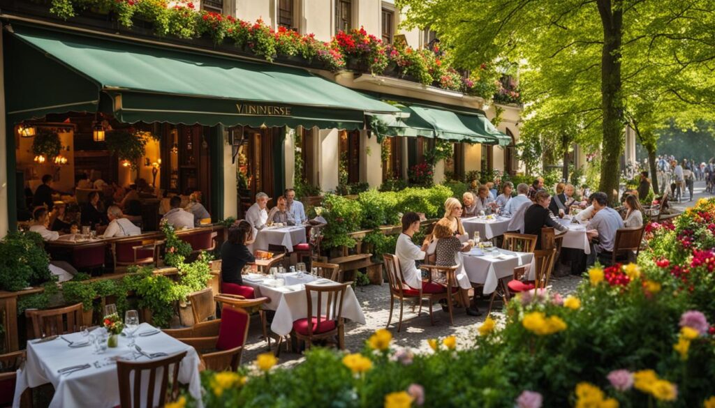 outdoor restaurants in Vienna