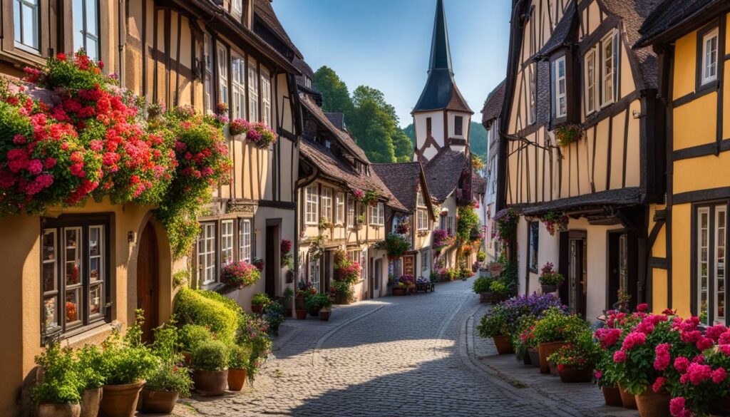 picturesque German village