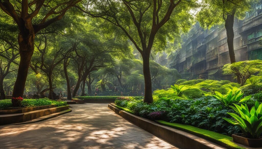 secluded parks in Mumbai