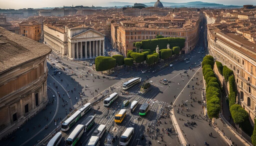sustainable transportation Rome