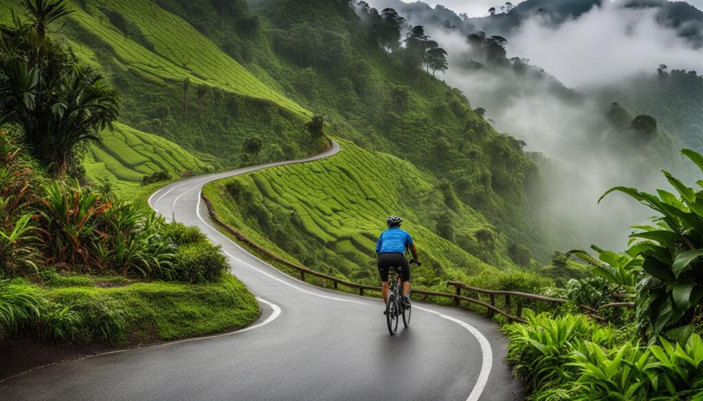 top cycling trails Cameron Highlands