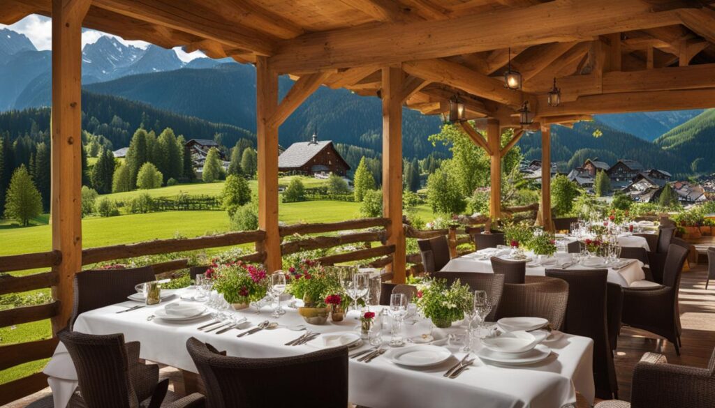 top outdoor seating restaurants in Austria