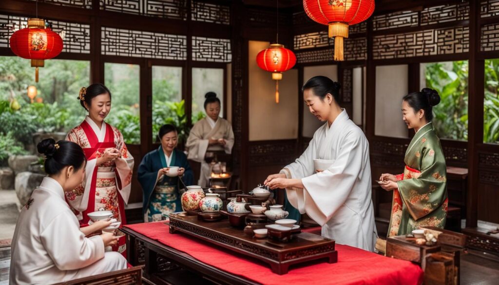 traditional Chinese tea ceremonies in Taichung