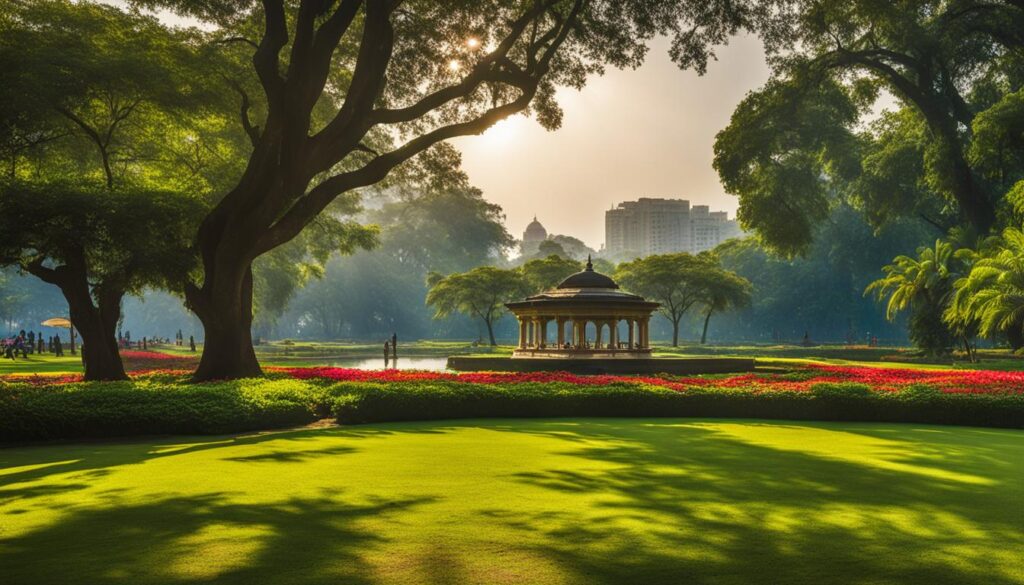tranquil parks in Mumbai