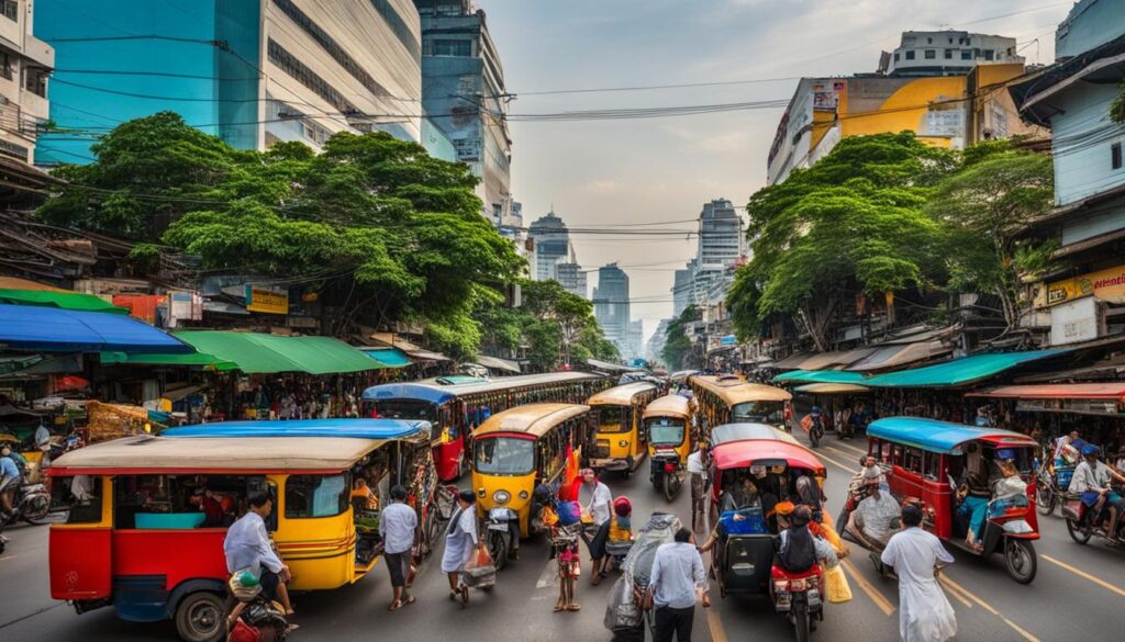 transportation in Bangkok for non-Thai speakers
