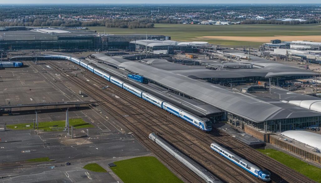 Amsterdam airport to city center transportation