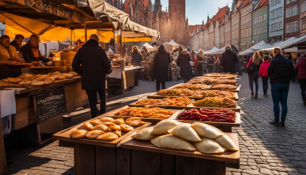 Authentic street food in Gdansk