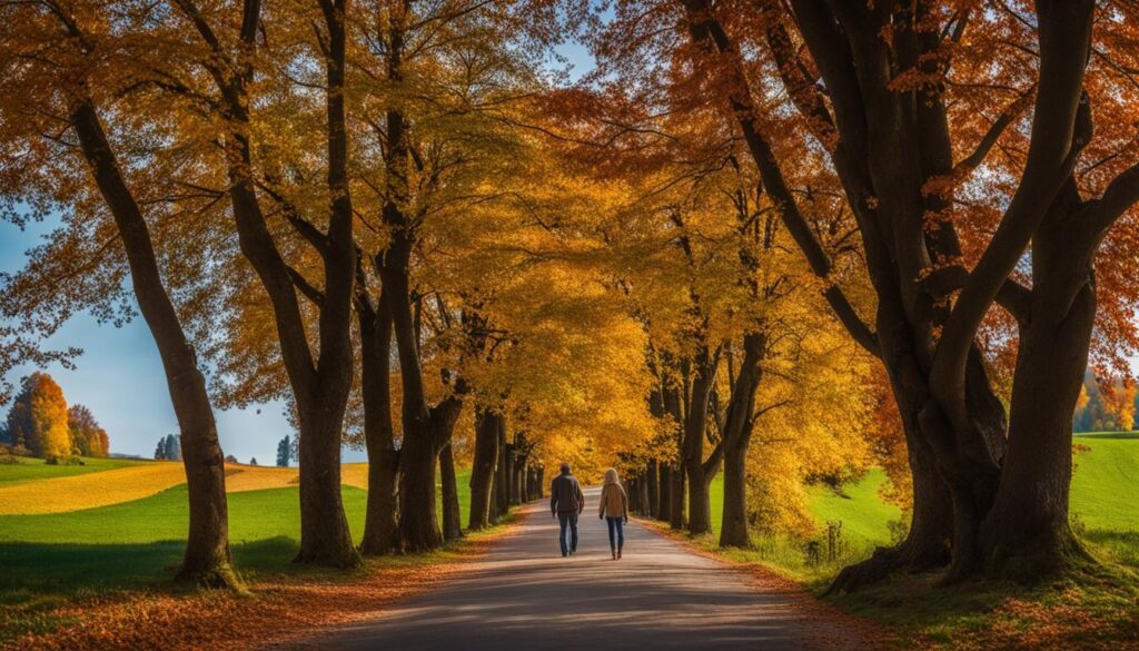 Autumn travel in Poland
